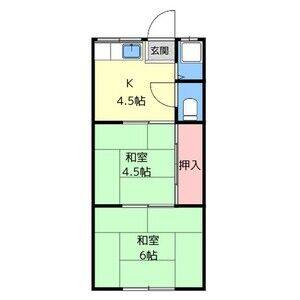 2K 間取り図