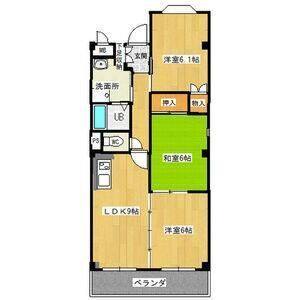 3LDK 間取り図