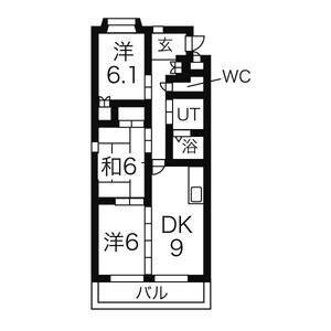 3LDK 間取り図