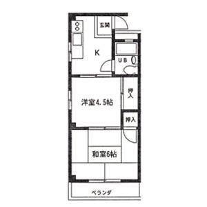 2K 間取り図