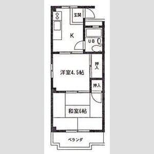 2K 間取り図