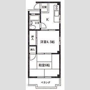 2K 間取り図