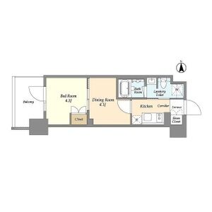2K 間取り図