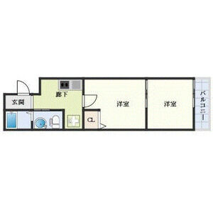 2K 間取り図