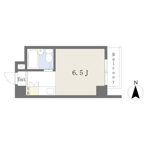 ワンルーム 間取り図