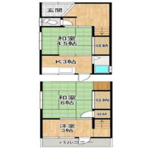 3K 間取り図