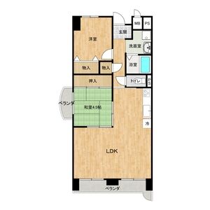 3LDK 間取り図