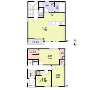 3LDK 間取り図