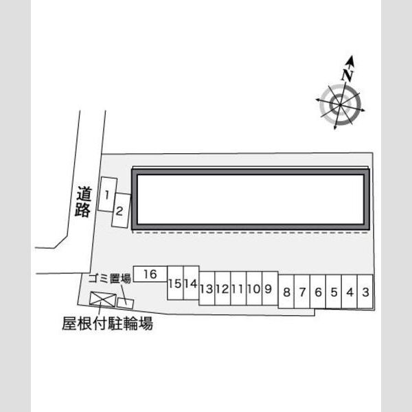 レオパレスオンワード磐田 室内写真1