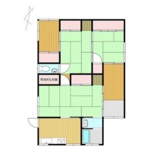 4DK 間取り図