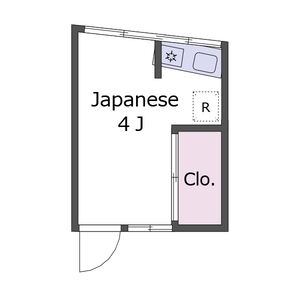 ワンルーム 間取り図