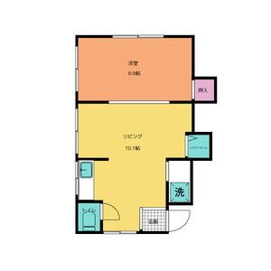 2K 間取り図