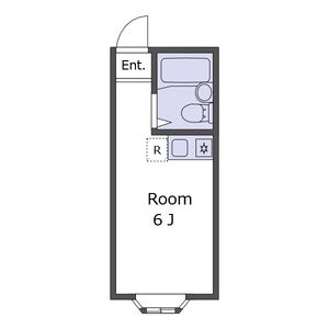 ワンルーム 間取り図