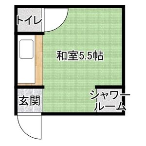 ワンルーム 間取り図