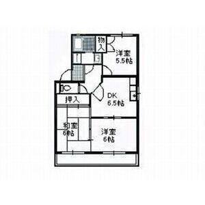 3DK 間取り図