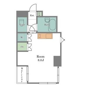 ワンルーム 間取り図