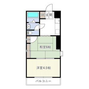 2K 間取り図