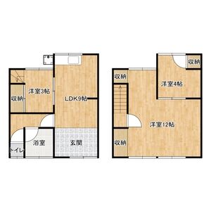 3LDK 間取り図