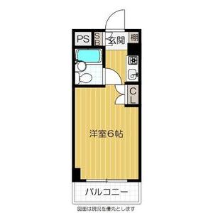 ワンルーム 間取り図