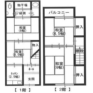 4K 間取り図