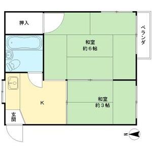 2K 間取り図