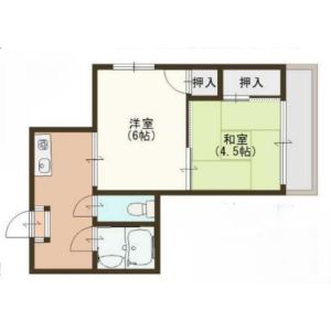 2K 間取り図