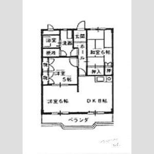 3LDK 間取り図