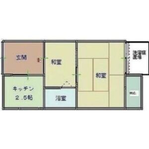 2K 間取り図
