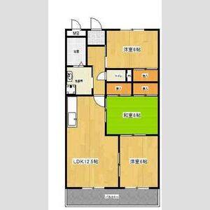 3LDK 間取り図
