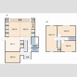 6LDK 間取り図