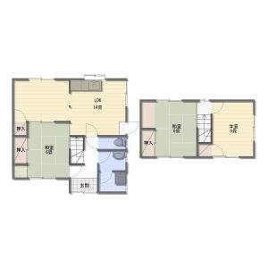 3LDK 間取り図