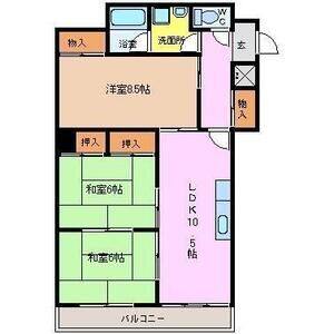 3LDK 間取り図