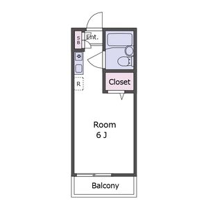 ワンルーム 間取り図