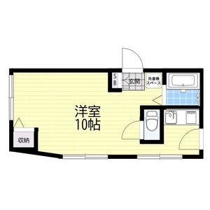 ワンルーム 間取り図