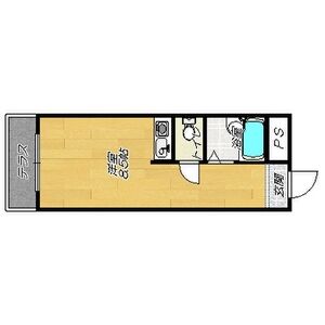 ワンルーム 間取り図