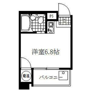 ワンルーム 間取り図