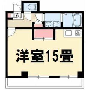 ワンルーム 間取り図