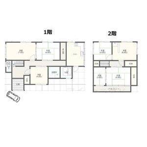 6LDK 間取り図
