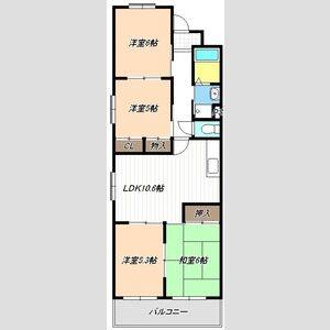 4LDK 間取り図