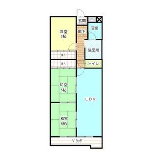 3LDK 間取り図