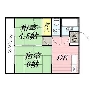 2K 間取り図