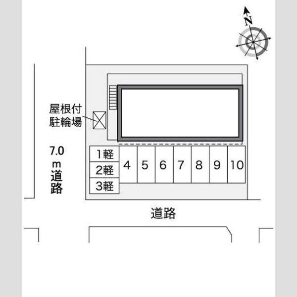 レオパレスプラージュ羽津 室内写真1