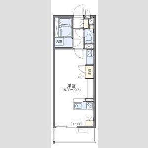 ワンルーム 間取り図