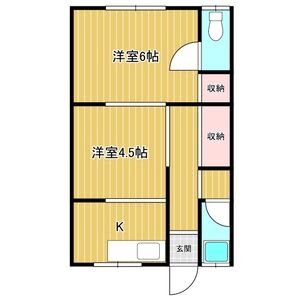 2K 間取り図