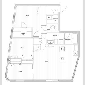 3LDK 間取り図