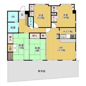 4LDK 間取り図