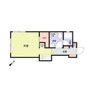 ワンルーム 間取り図
