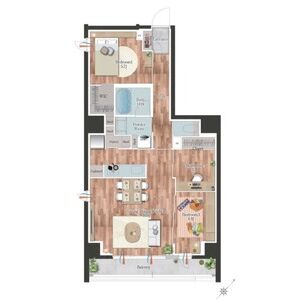 3LDK 間取り図