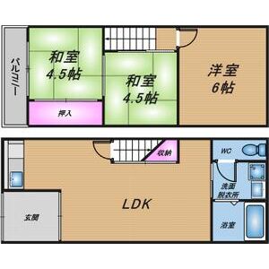 3LDK 間取り図