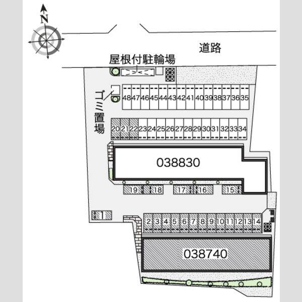 レオパレスKitaichi S 室内写真1